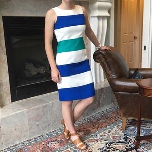 Talbots Sz S. Vintage 1990s Rayon and linen dress.